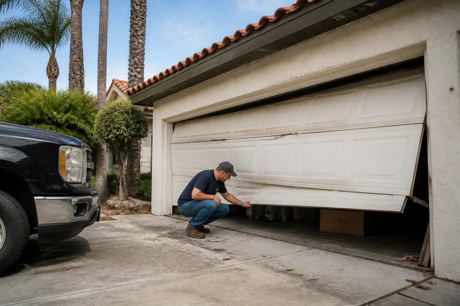 Emergency Garage Door Repair Near Me: What Los Angeles Homeowners Should Do First